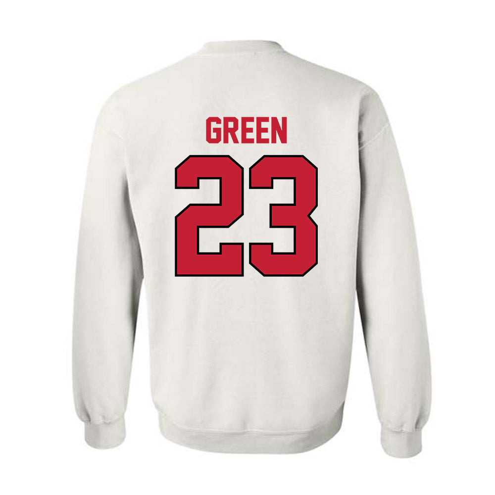 Georgia - NCAA Football : Tyriq Green - Classic Shersey Crewneck Sweatshirt-1