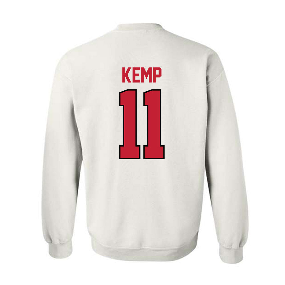 Georgia - NCAA Women's Volleyball : Kendal Kemp - Classic Shersey Crewneck Sweatshirt-1