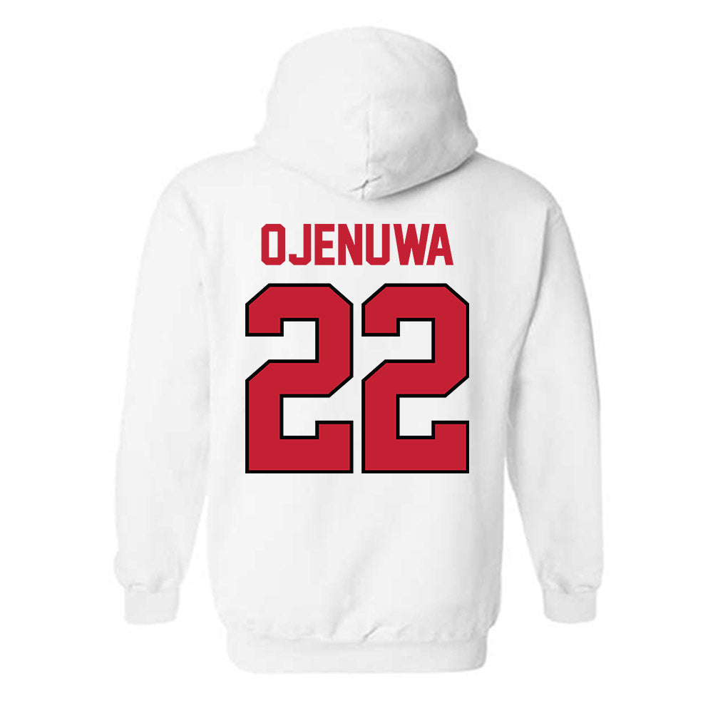Georgia - NCAA Women's Basketball : Vera Ojenuwa - Classic Shersey Hooded Sweatshirt-1