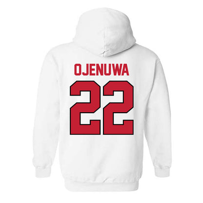 Georgia - NCAA Women's Basketball : Vera Ojenuwa - Classic Shersey Hooded Sweatshirt-1