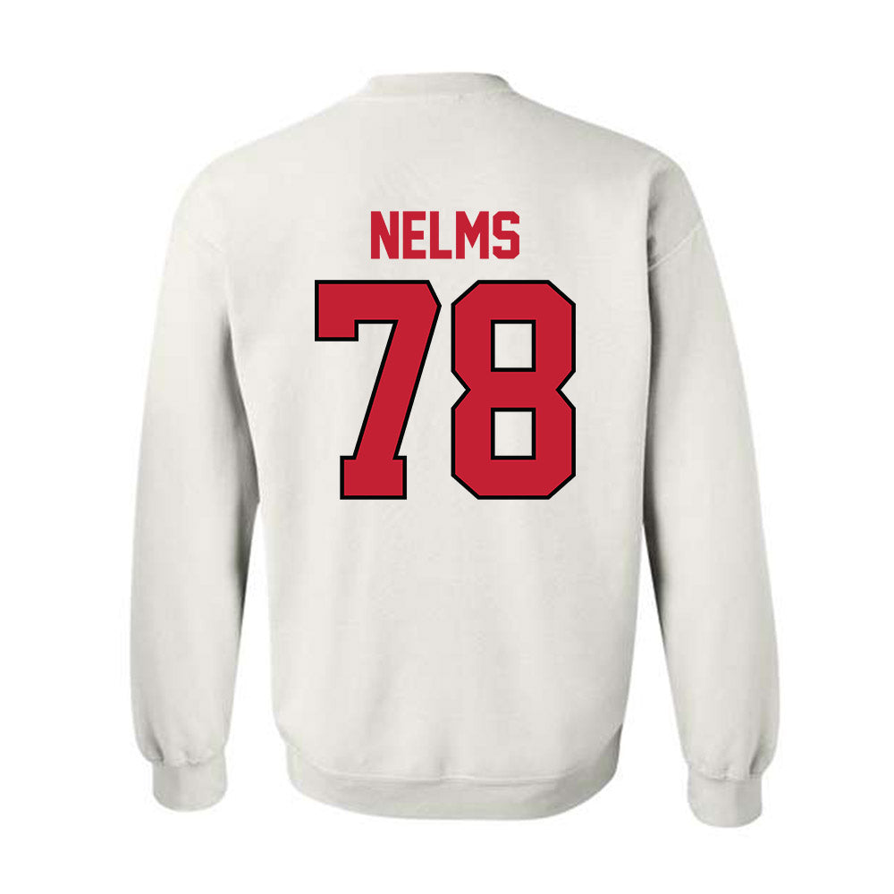 Georgia - NCAA Football : Tate Nelms - Classic Shersey Crewneck Sweatshirt-1