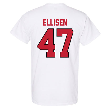Georgia - NCAA Baseball : Thomas Ellisen - Classic Shersey T-Shirt-1