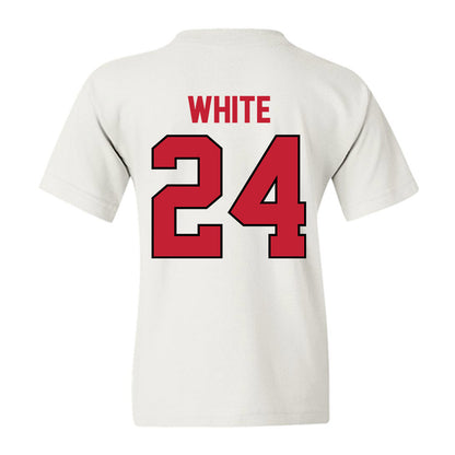 Georgia - NCAA Softball : Esther White - Classic Shersey Youth T-Shirt-1