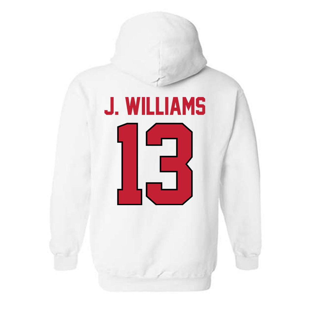 Georgia - NCAA Football : Tyler J. Williams - Classic Shersey Hooded Sweatshirt-1