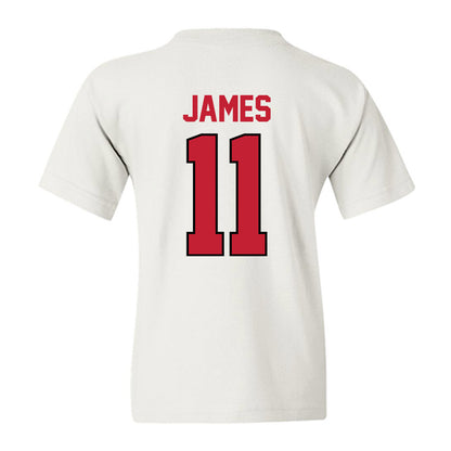 Georgia - NCAA Men's Basketball : dylan james - Classic Shersey Youth T-Shirt-1
