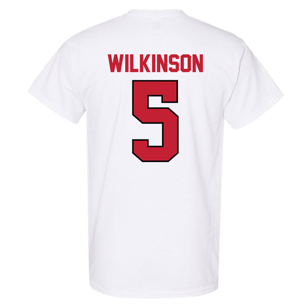 Georgia - NCAA Men's Basketball : Jeremiah Wilkinson - Classic Shersey T-Shirt-1