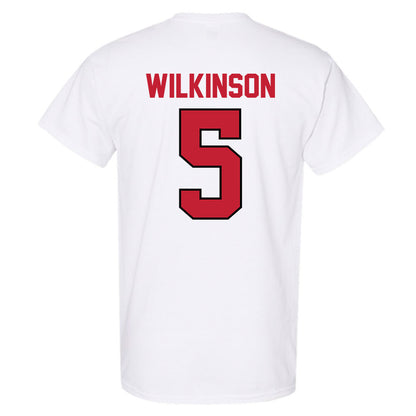 Georgia - NCAA Men's Basketball : Jeremiah Wilkinson - Classic Shersey T-Shirt-1
