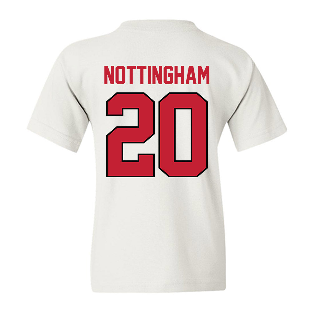 Georgia - NCAA Baseball : Joe Nottingham - Classic Shersey Youth T-Shirt-1