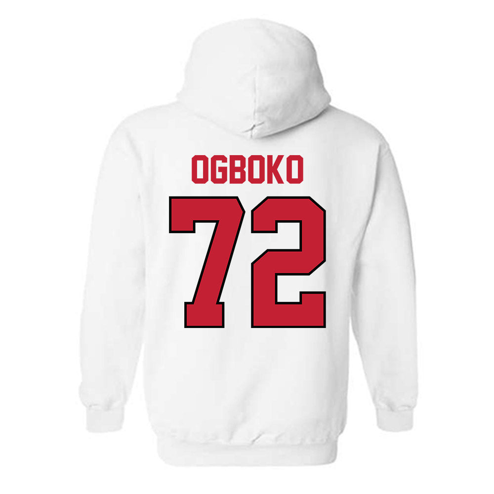 Georgia - NCAA Football : Ekene Ogboko - Classic Shersey Hooded Sweatshirt-1
