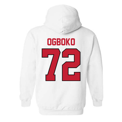 Georgia - NCAA Football : Ekene Ogboko - Classic Shersey Hooded Sweatshirt-1