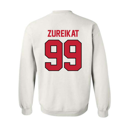 Georgia - NCAA Football : Harran Zureikat - Classic Shersey Crewneck Sweatshirt-1