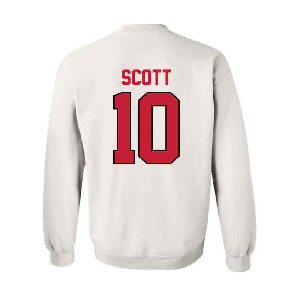 Georgia - NCAA Baseball : Matt Scott - Classic Shersey Crewneck Sweatshirt-1