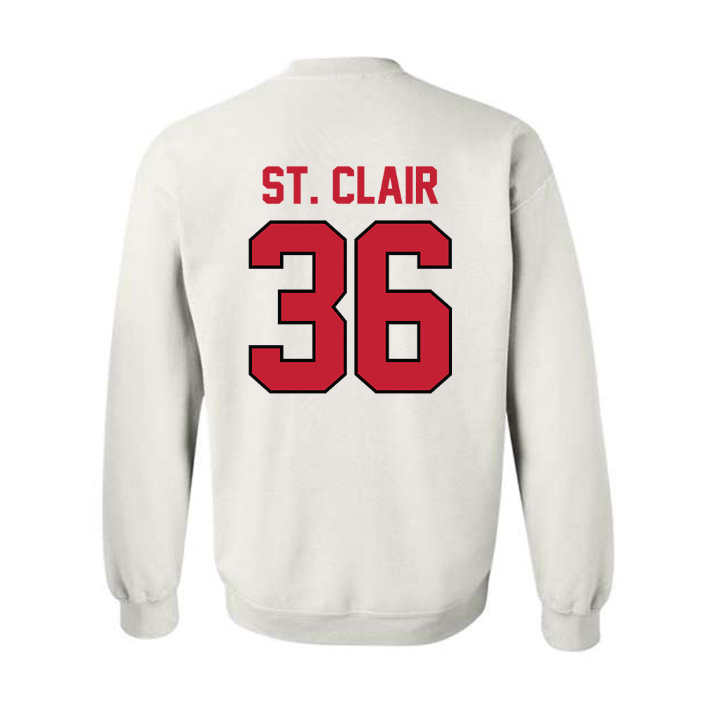 Georgia - NCAA Football : Jackson St. Clair - Classic Shersey Crewneck Sweatshirt-1