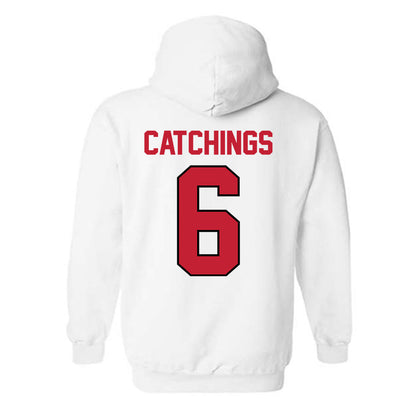 Georgia - NCAA Men's Basketball : Kanon Catchings - Classic Shersey Hooded Sweatshirt-1