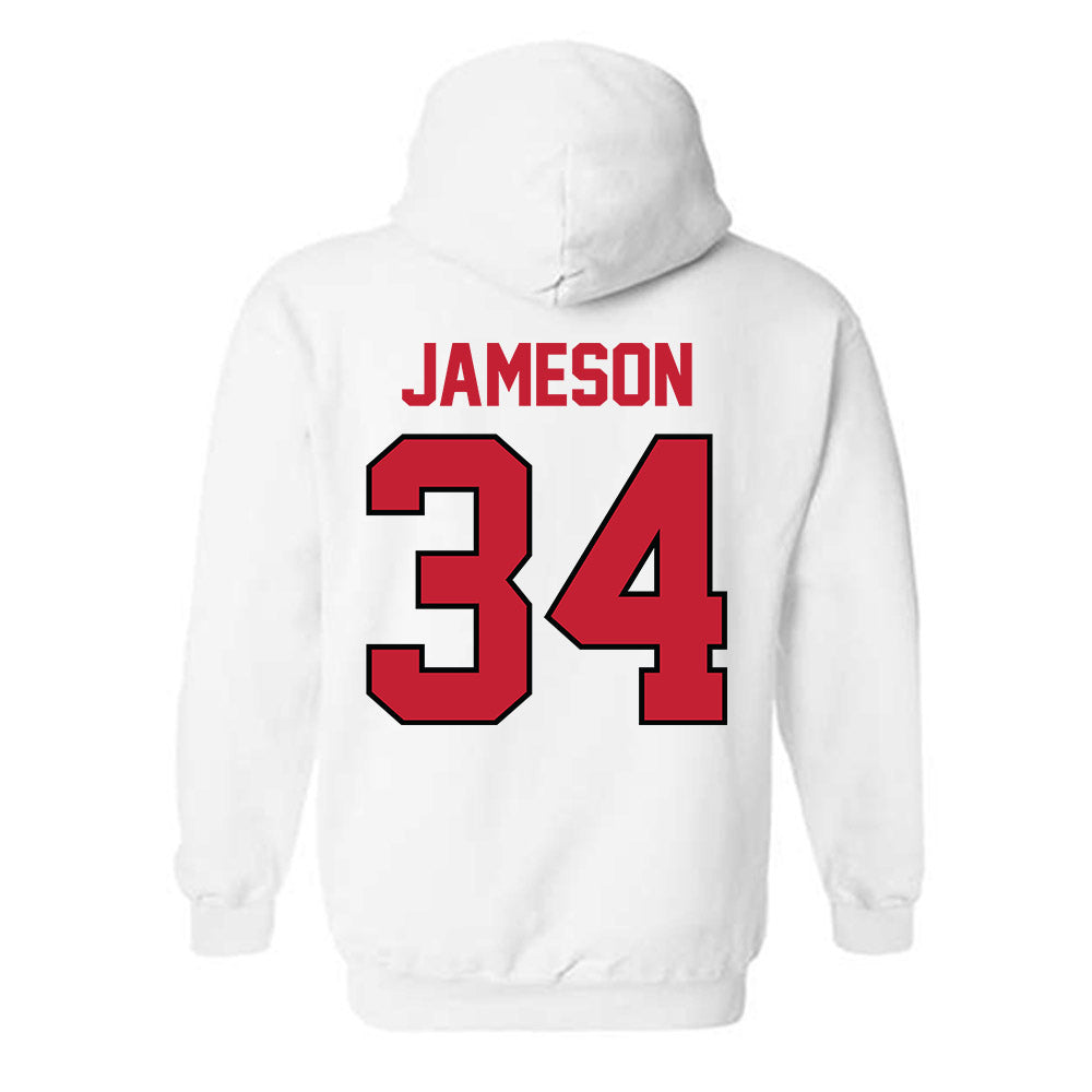 Georgia - NCAA Baseball : Caleb Jameson - Classic Shersey Hooded Sweatshirt-1