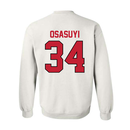 Georgia - NCAA Men's Basketball : Andrew Osasuyi - Classic Shersey Crewneck Sweatshirt-1