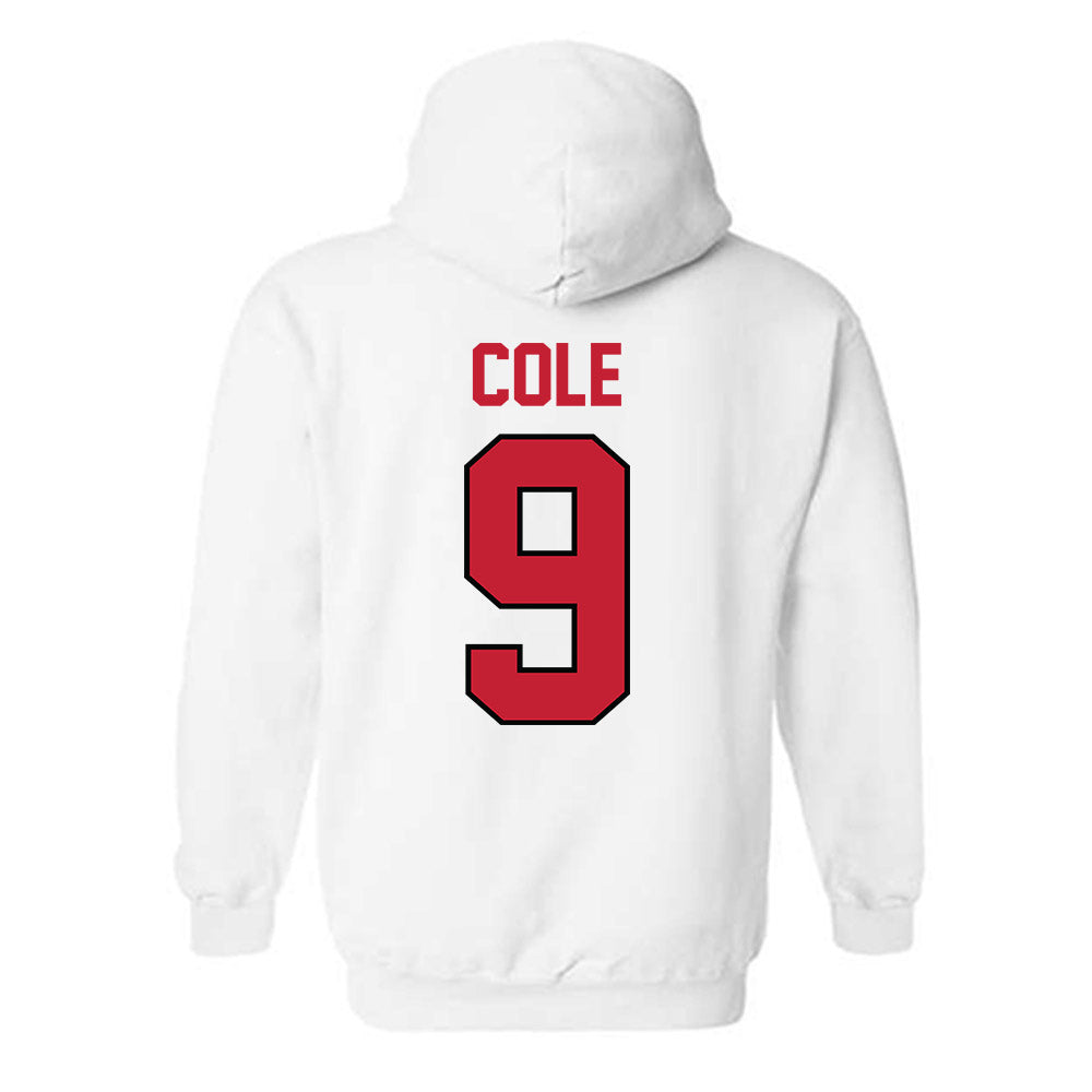 Georgia - NCAA Football : Chris Cole - Classic Shersey Hooded Sweatshirt-1