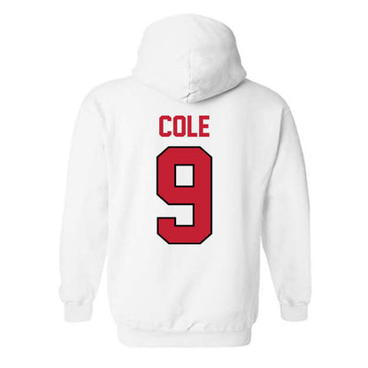 Georgia - NCAA Football : Chris Cole - Classic Shersey Hooded Sweatshirt-1