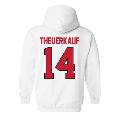 Georgia - NCAA Women's Basketball : Rylie Theuerkauf - Classic Shersey Hooded Sweatshirt-1