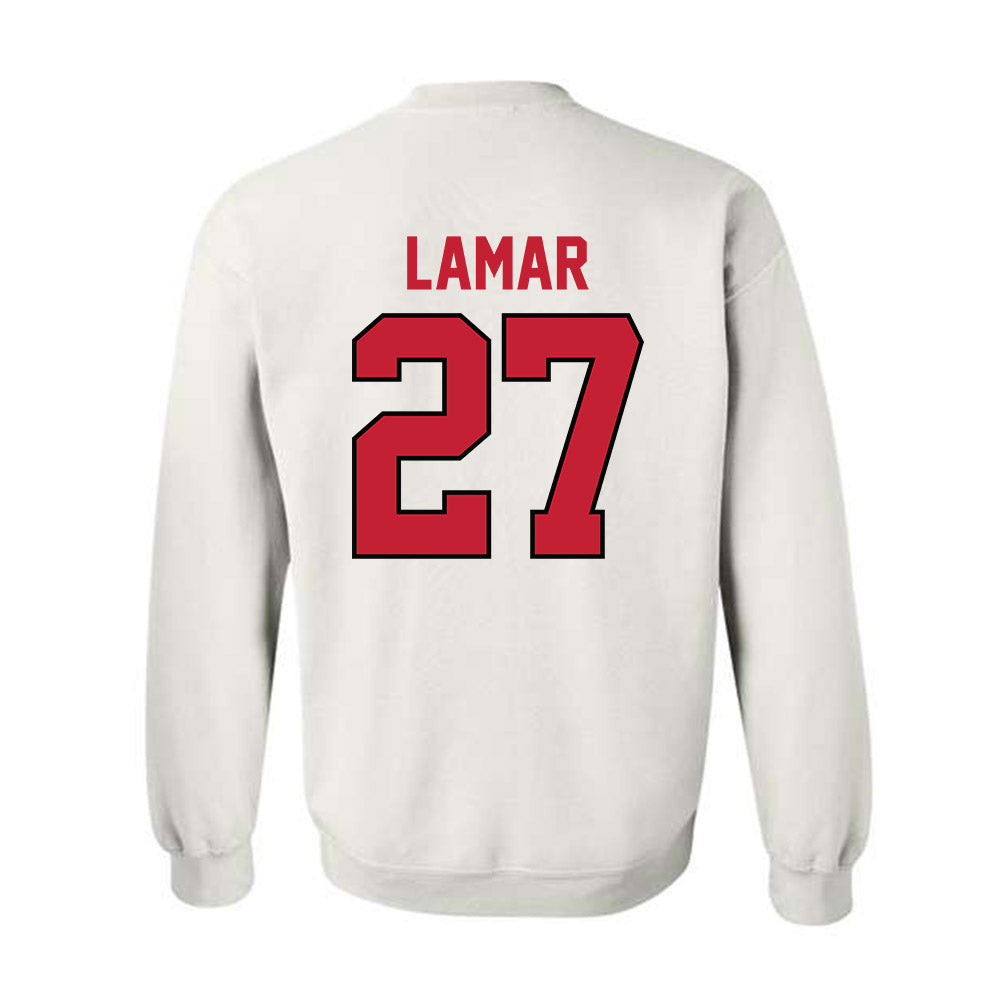 Georgia - NCAA Football : Ty'Jaevian Lamar - Classic Shersey Crewneck Sweatshirt-1