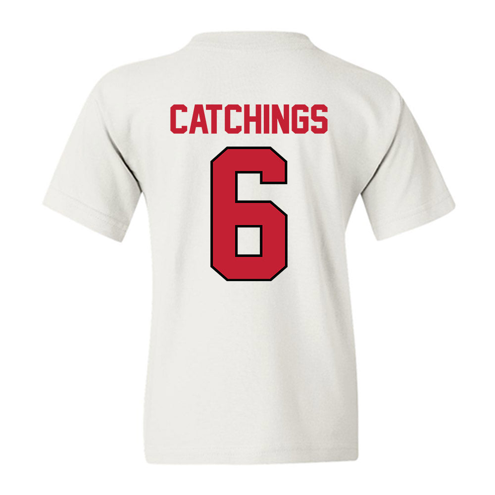 Georgia - NCAA Men's Basketball : Kanon Catchings - Classic Shersey Youth T-Shirt-1