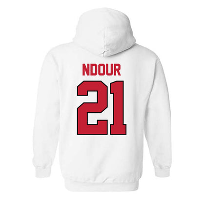 Georgia - NCAA Women's Basketball : Aicha Ndour - Classic Shersey Hooded Sweatshirt-1