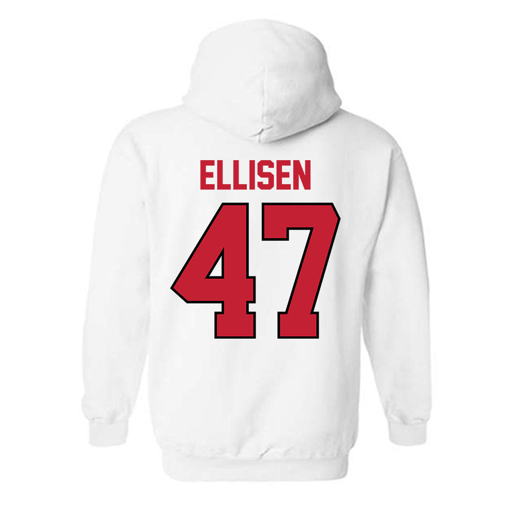 Georgia - NCAA Baseball : Thomas Ellisen - Classic Shersey Hooded Sweatshirt-1