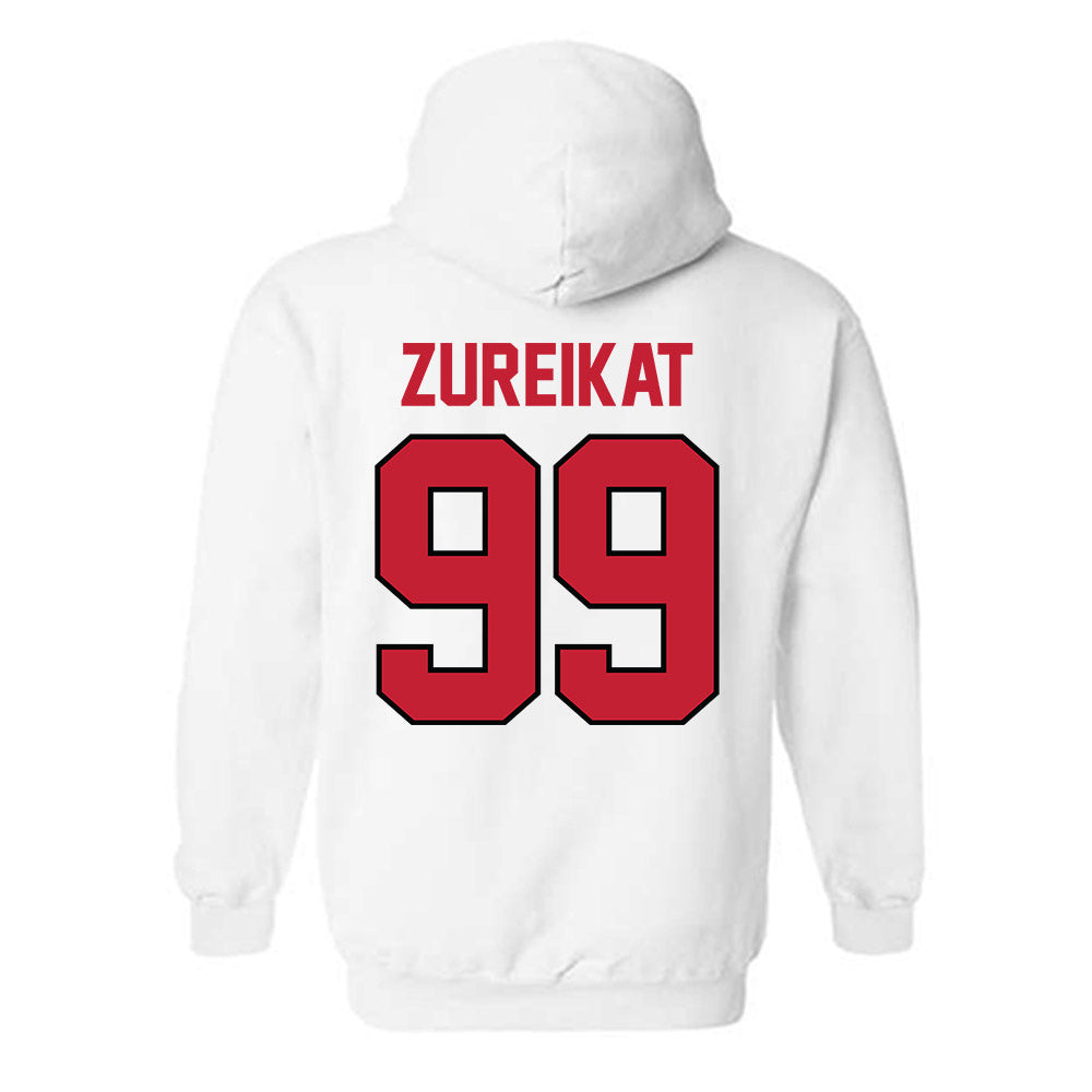 Georgia - NCAA Football : Harran Zureikat - Classic Shersey Hooded Sweatshirt-1