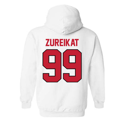 Georgia - NCAA Football : Harran Zureikat - Classic Shersey Hooded Sweatshirt-1