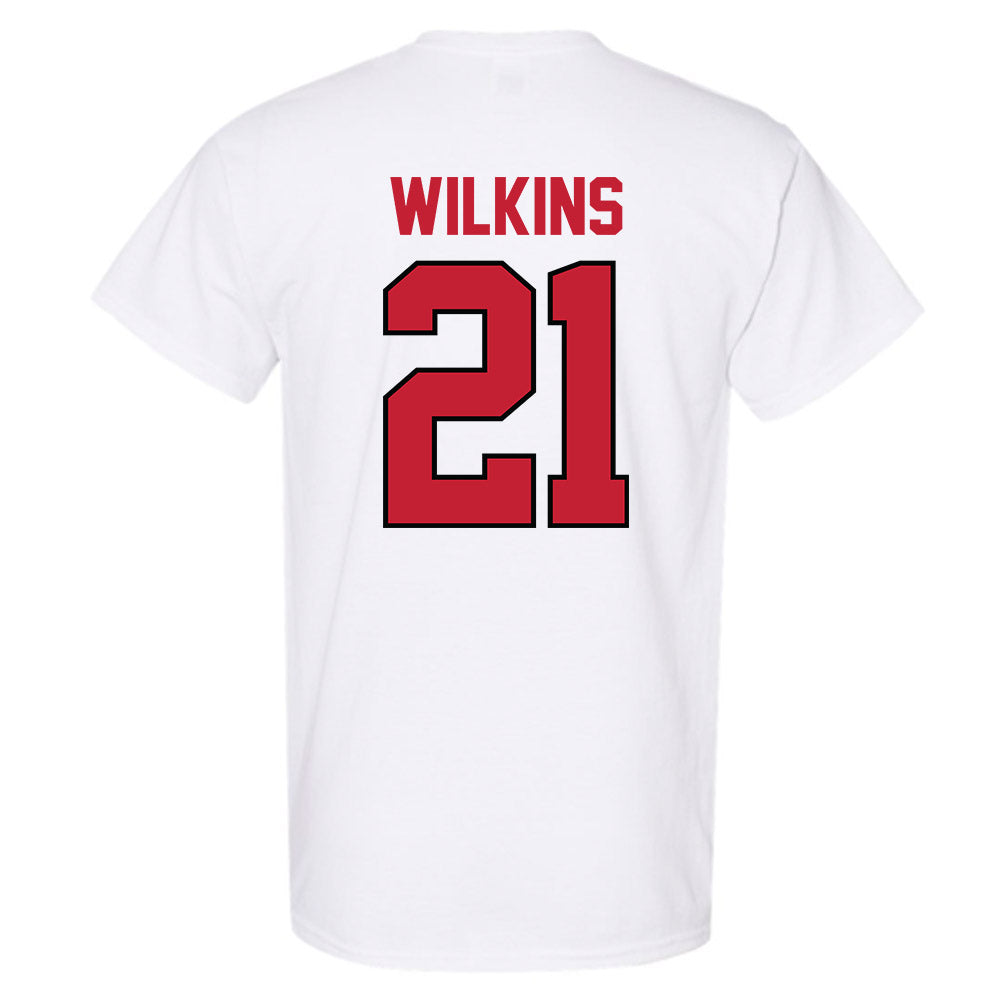 Georgia - NCAA Men's Basketball : Jake Wilkins - Classic Shersey T-Shirt-1