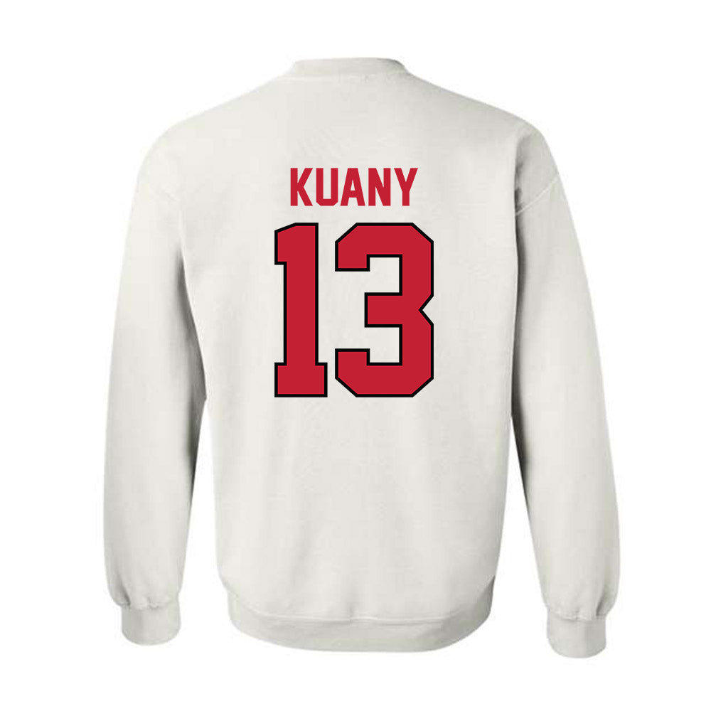 Georgia - NCAA Men's Basketball : Mading Kuany - Classic Shersey Crewneck Sweatshirt-1
