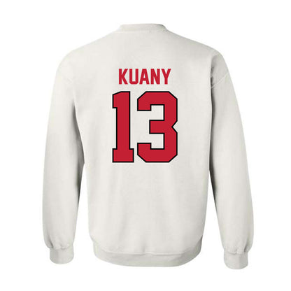 Georgia - NCAA Men's Basketball : Mading Kuany - Classic Shersey Crewneck Sweatshirt-1