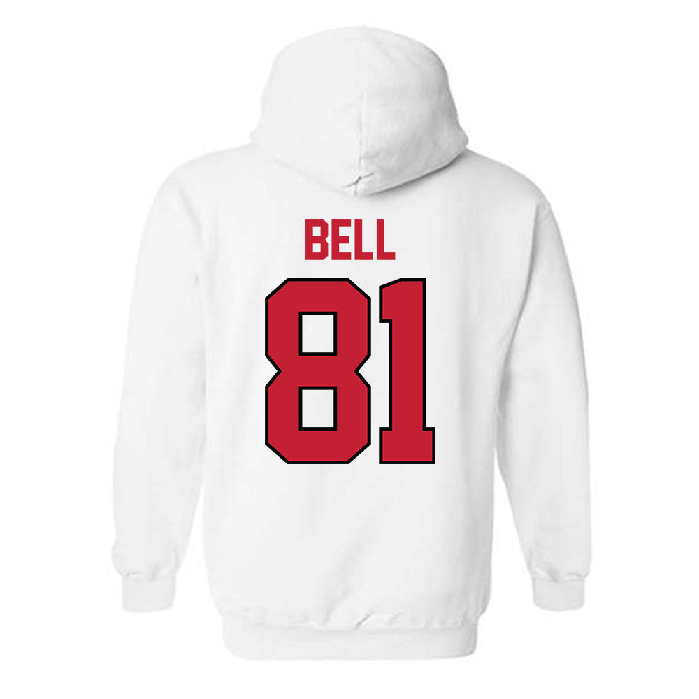 Georgia - NCAA Football : Jeremy Bell - Classic Shersey Hooded Sweatshirt-1