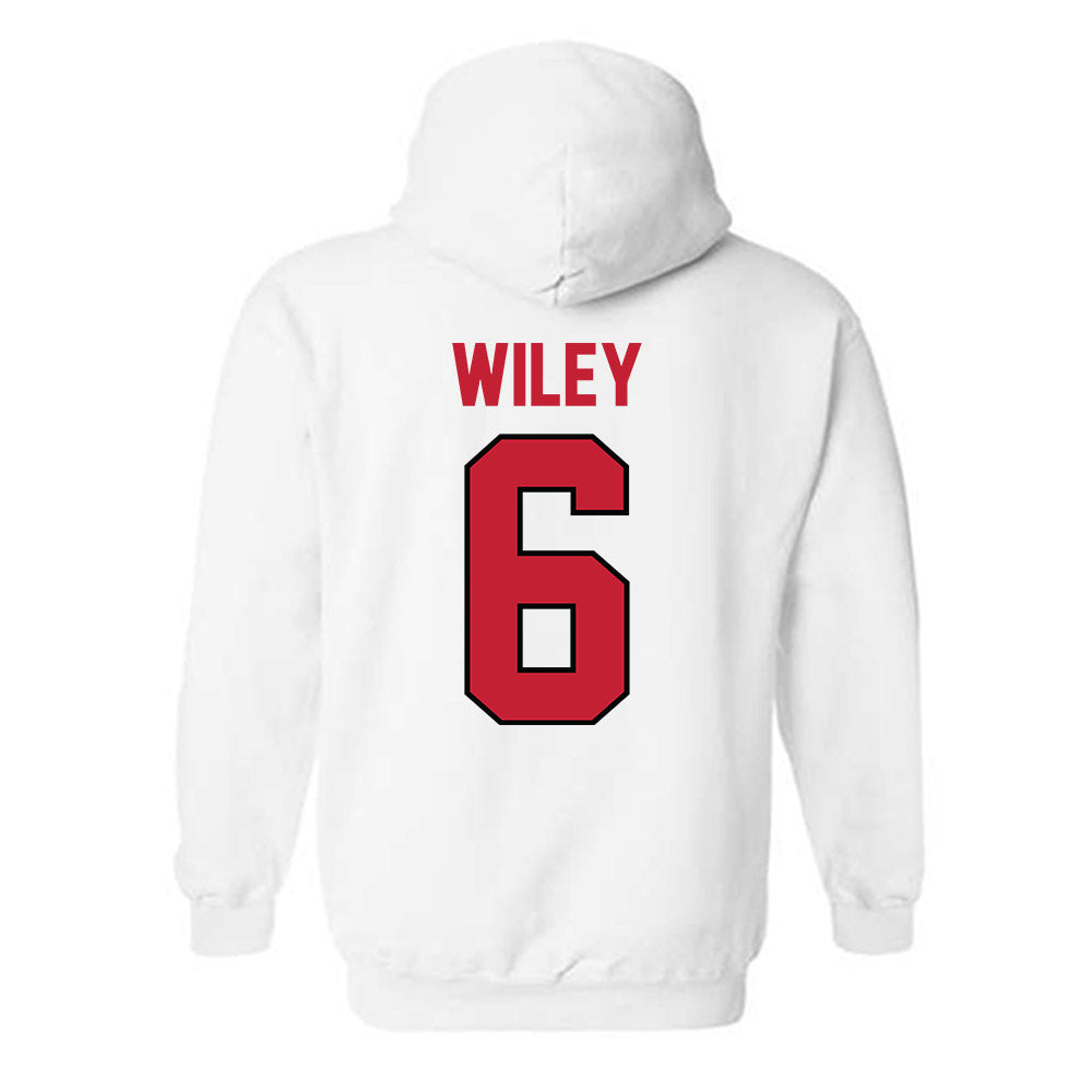 Georgia - NCAA Football : CJ Wiley - Classic Shersey Hooded Sweatshirt-1