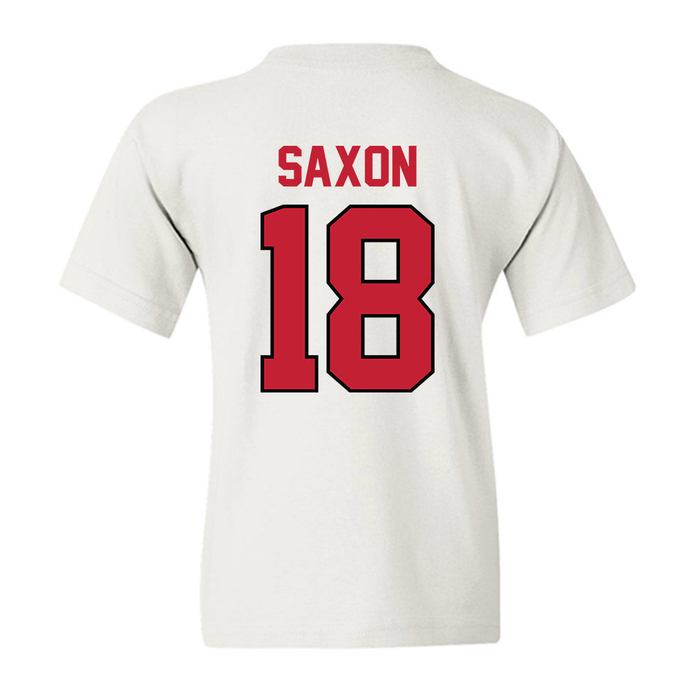 Georgia - NCAA Baseball : TL Saxon - Classic Shersey Youth T-Shirt-1