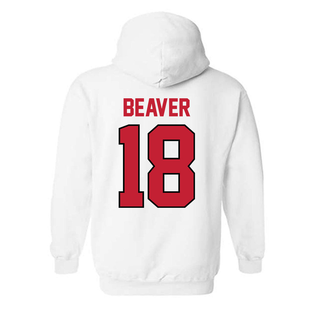 Georgia - NCAA Football : Bryson Beaver - Classic Shersey Hooded Sweatshirt-1