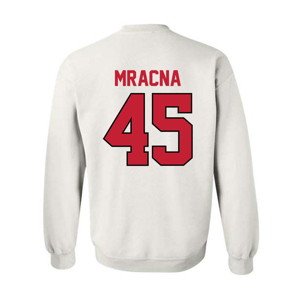Georgia - NCAA Baseball : Christian Mracna - Classic Shersey Crewneck Sweatshirt-1