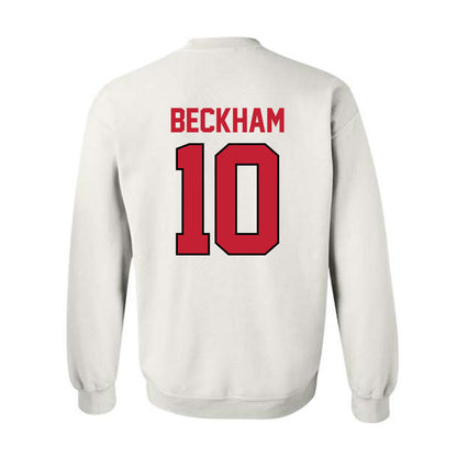 Georgia - NCAA Women's Basketball : Aubrey Beckham - Classic Shersey Crewneck Sweatshirt-1
