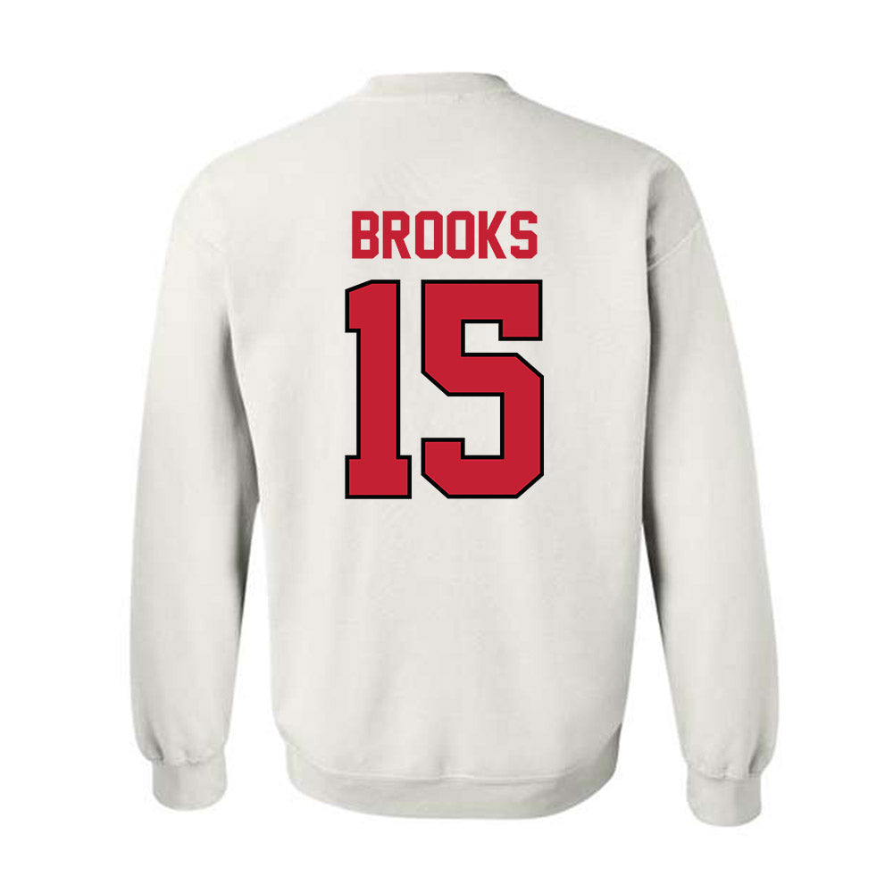 Georgia - NCAA Football : Khamari Brooks - Classic Shersey Crewneck Sweatshirt-1