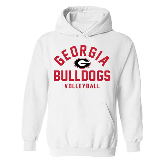 Georgia - NCAA Women's Volleyball : Emma Bryson - Classic Shersey Hooded Sweatshirt-0
