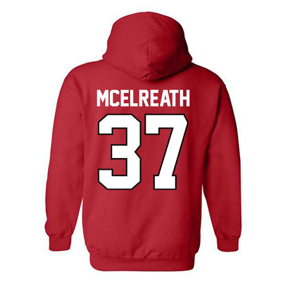 Georgia - NCAA Football : Benjamin McElreath - Classic Shersey Hooded Sweatshirt-1