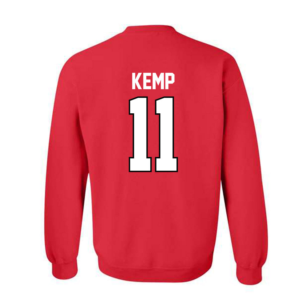 Georgia - NCAA Women's Volleyball : Kendal Kemp - Classic Shersey Crewneck Sweatshirt-1