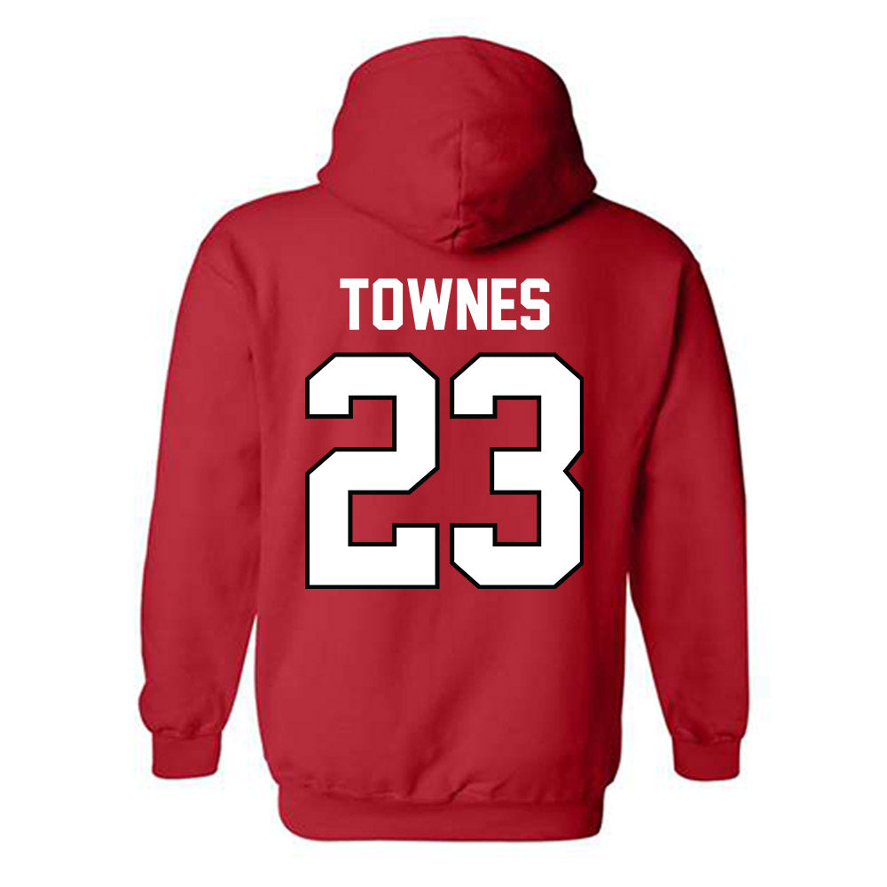 Georgia - NCAA Women's Soccer : Mya Townes - Classic Shersey Hooded Sweatshirt-1