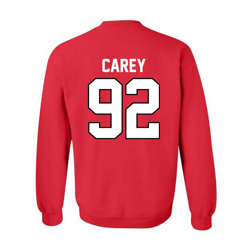Georgia - NCAA Football : Preston Carey - Classic Shersey Crewneck Sweatshirt-1