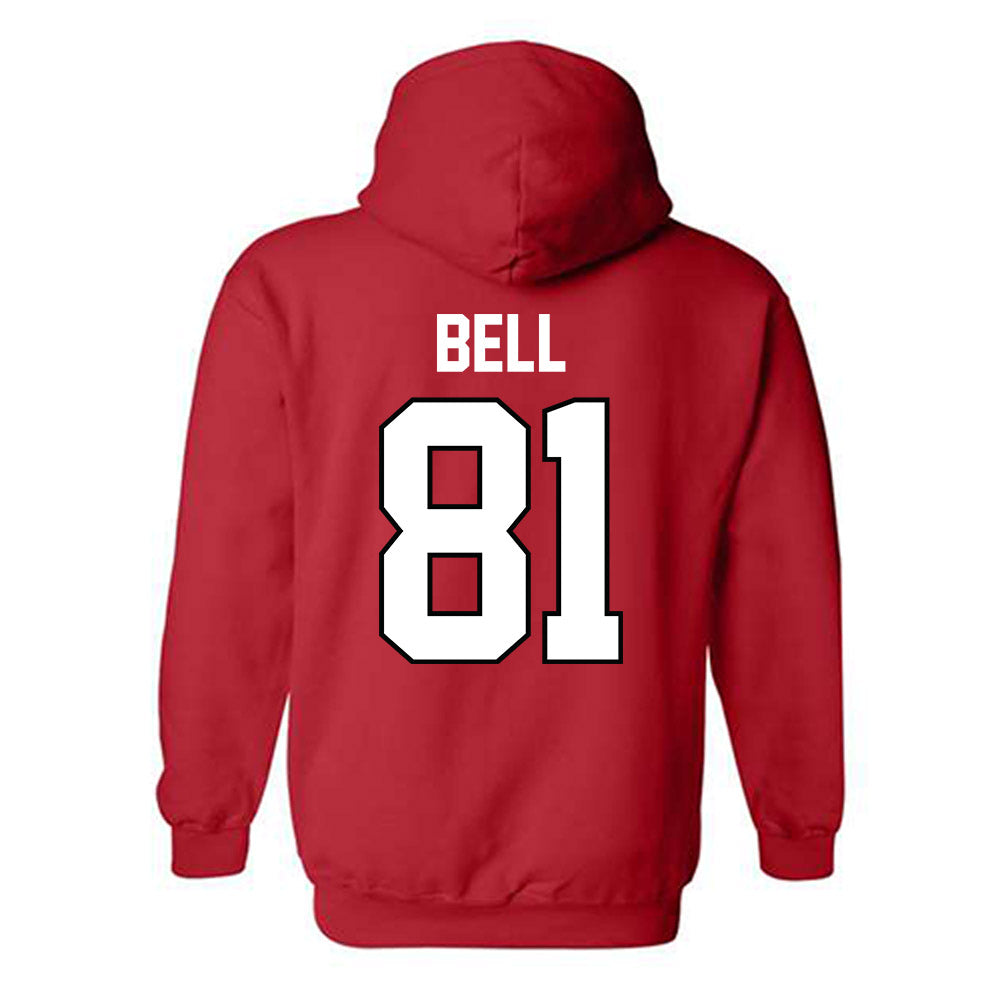 Georgia - NCAA Football : Jeremy Bell - Classic Shersey Hooded Sweatshirt-1