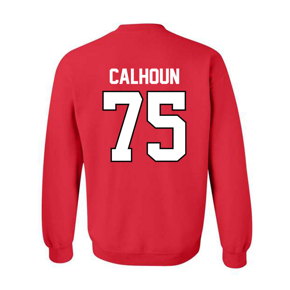 Georgia - NCAA Football : Daniel Calhoun - Classic Shersey Crewneck Sweatshirt-1