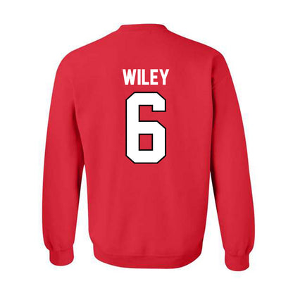 Georgia - NCAA Football : CJ Wiley - Classic Shersey Crewneck Sweatshirt-1