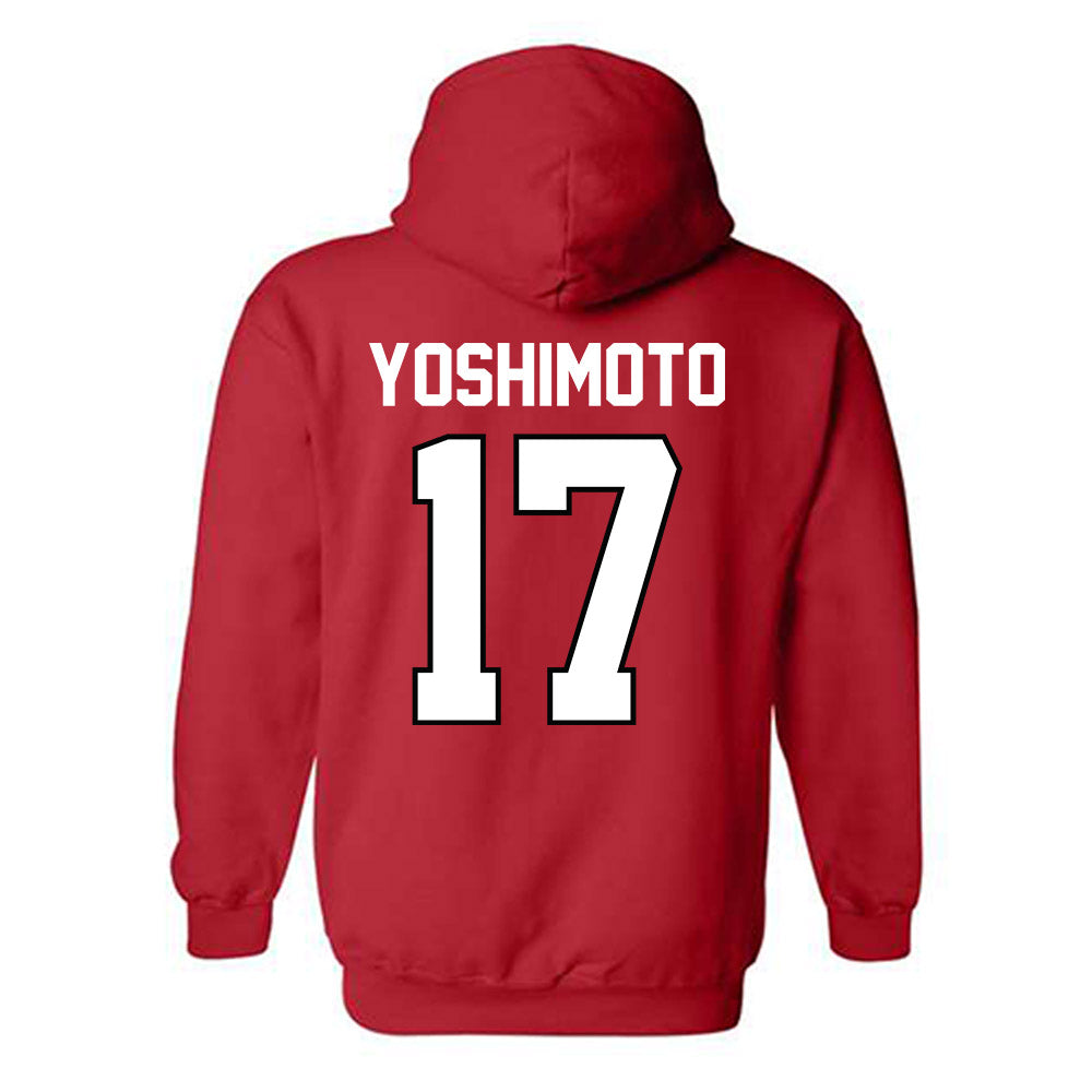 Georgia - NCAA Women's Volleyball : Kate Yoshimoto - Classic Shersey Hooded Sweatshirt-1