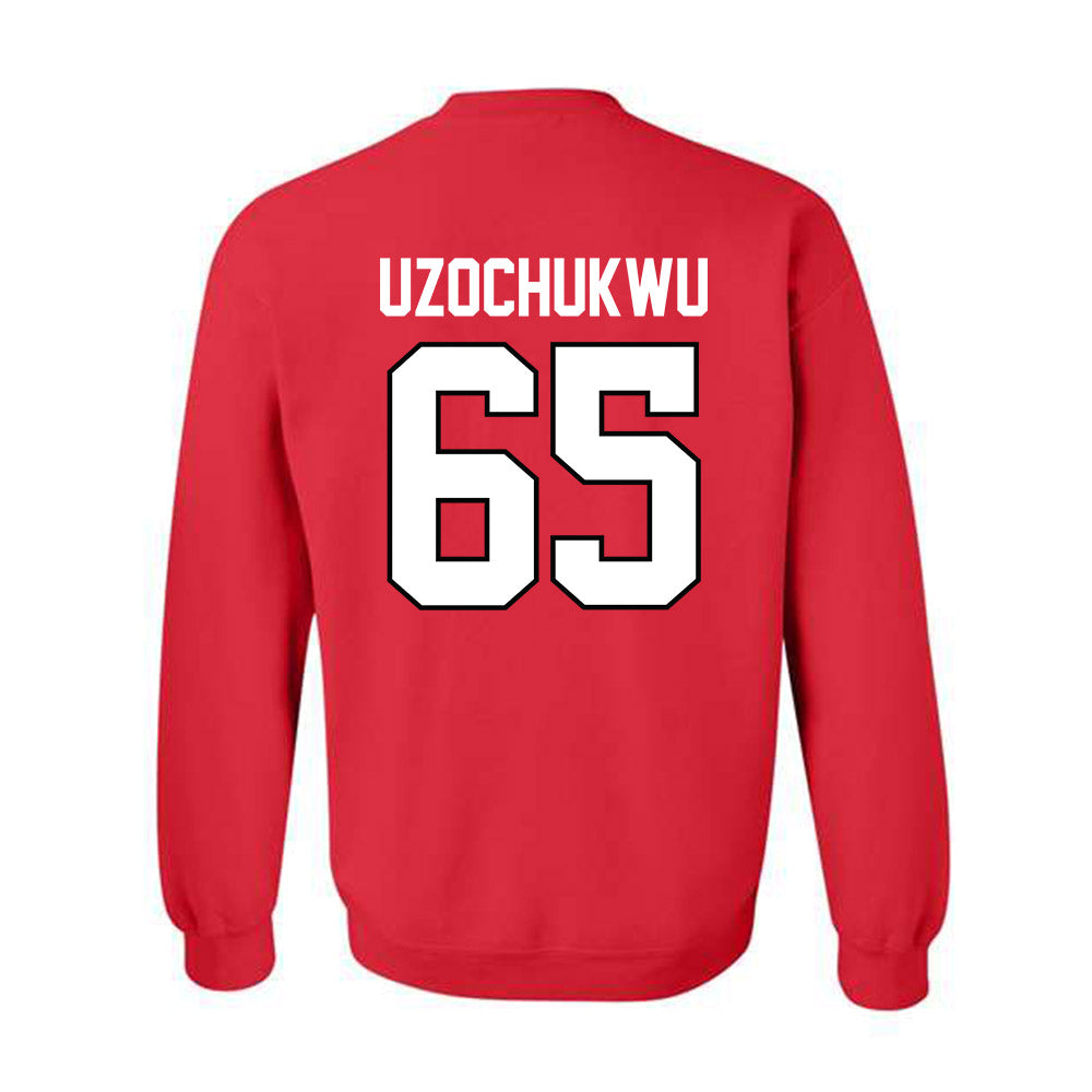 Georgia - NCAA Football : Dennis Uzochukwu - Classic Shersey Crewneck Sweatshirt-1
