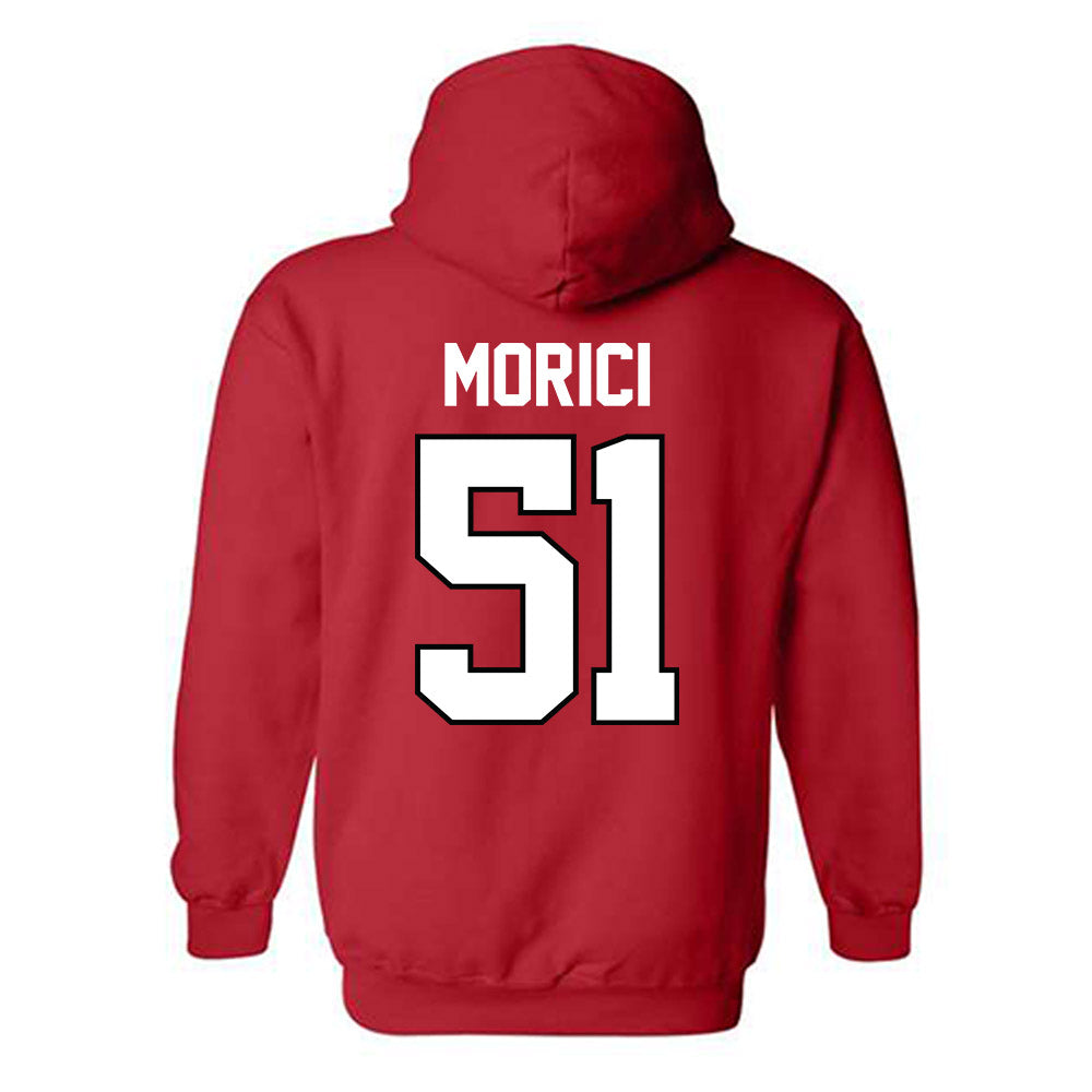 Georgia - NCAA Baseball : Lucas Morici - Classic Shersey Hooded Sweatshirt-1